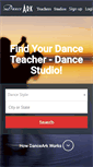 Mobile Screenshot of danceark.com